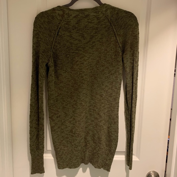 Olive Green Cardigan - Picture 2 of 4